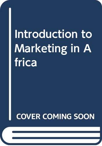Introduction to Marketing in Africa