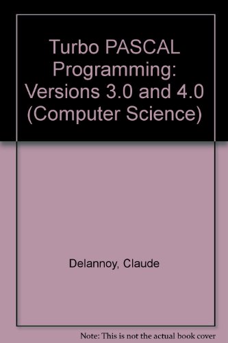 Turbo Pascal Programming (Computer Science)