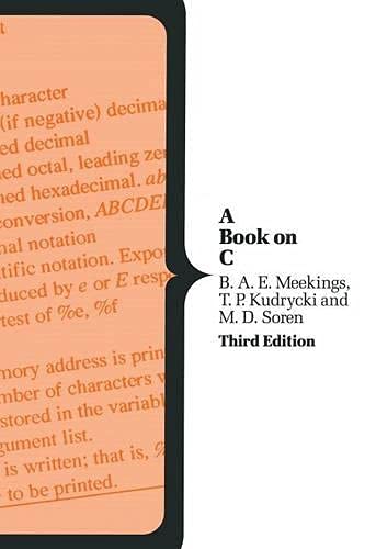 A Book on C (Studies in Disarmament and Conflicts)