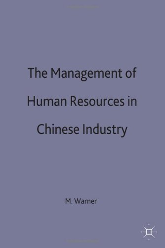 Management of Human Resources (Studies on the Chinese Economy)