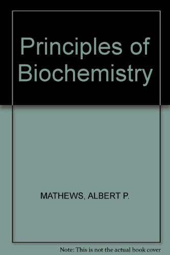Principles of Biochemistry
