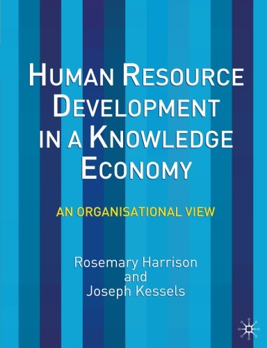 Book Cover Human Resource Development in a Knowledge Economy: An Organizational View