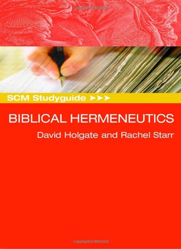 Biblical Hermeneutics (Scm Studyguides)