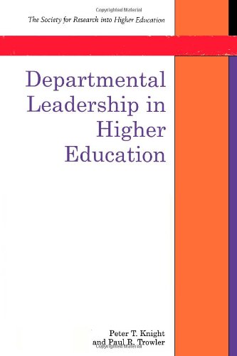 Departmental leadership in higher education