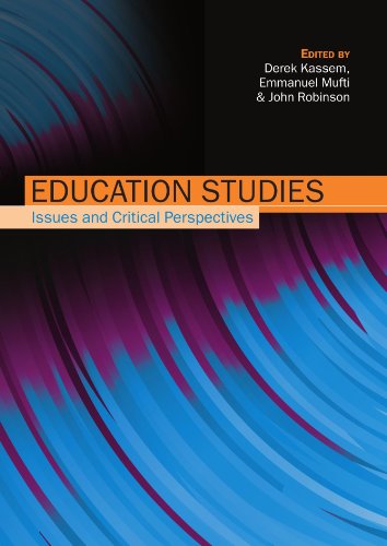 Education Studies: Issues and Critical Perspectives