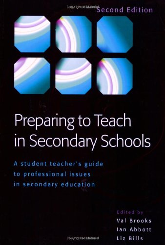 Preparing to Teach in Secondary Schools