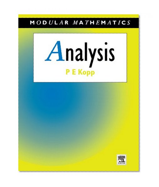 Analysis (Modular Mathematics Series)