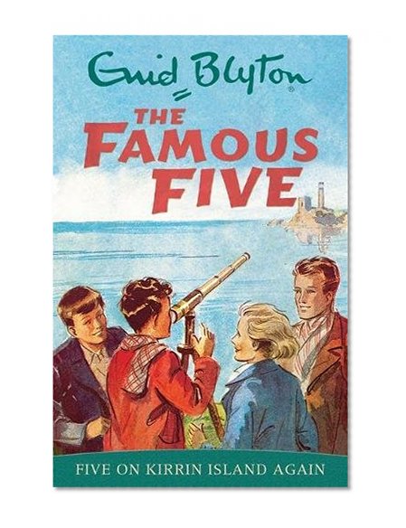 Book Cover Famous Five: Five On Kirrin Island Again: Classic cover edition: Book 6