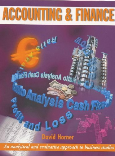 Accounting and Finance (A Level Business)