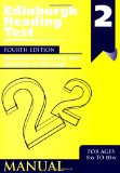 Edinburgh Reading Test (ERT) 2 Manual: A Series of Diagnostic Teaching AIDS (Edinburgh Reading Tests)