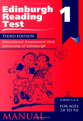 Edinburgh Reading Test (ERT) 1 Manual: A Series of Diagnostic Teaching AIDS (Edinburgh Reading Tests)