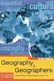 Geography and Geographers 6th Edition: Anglo-American Human Geography since 1945