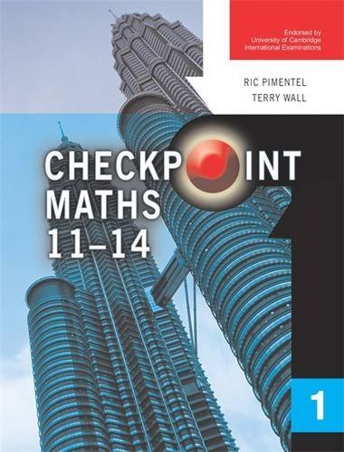 Checkpoint Maths Book 1 (Modular Maths for Edexcel)