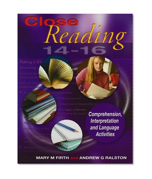 Close Reading 14-16: Comprehension, Interpretation and Language Activities