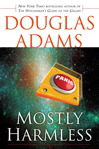 Book Cover Mostly Harmless (Hitchhiker's Guide to the Galaxy)