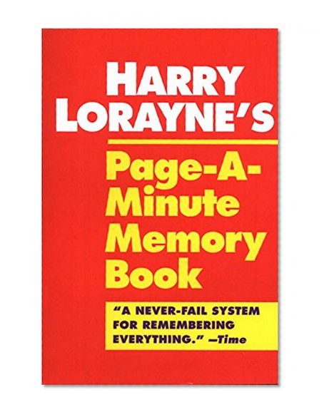 Harry Lorayne's Page-a-Minute Memory Book