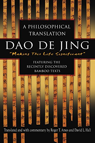 Book Cover Dao De Jing: A Philosophical Translation (English and Mandarin Chinese Edition)