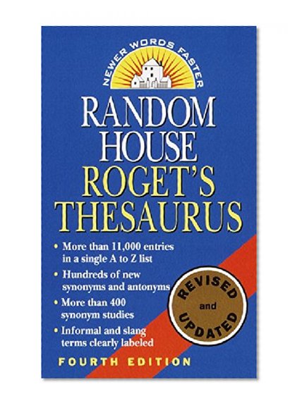 Book Cover Random House Roget's Thesaurus