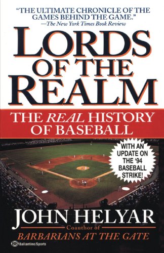 Book Cover The Lords of the Realm: The Real History of Baseball