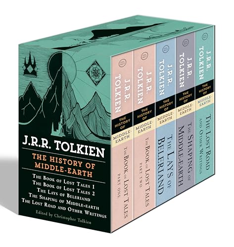 Book Cover The Histories of Middle Earth, Volumes 1-5