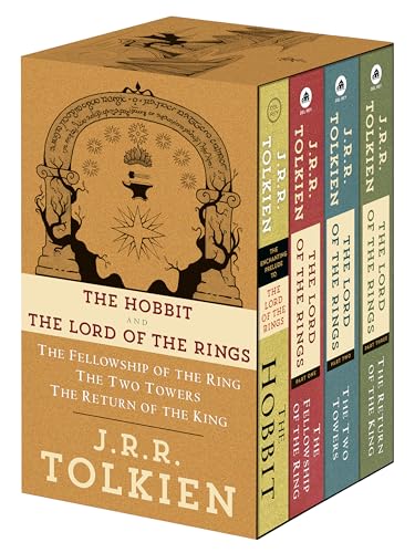 Book Cover J.R.R. Tolkien 4-Book Boxed Set: The Hobbit and The Lord of the Rings