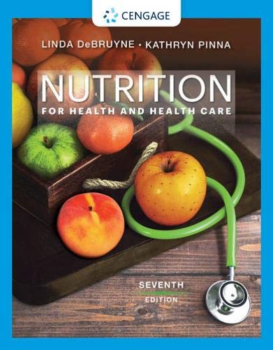 Book Cover Nutrition for Health and Health Care (MindTap Course List)
