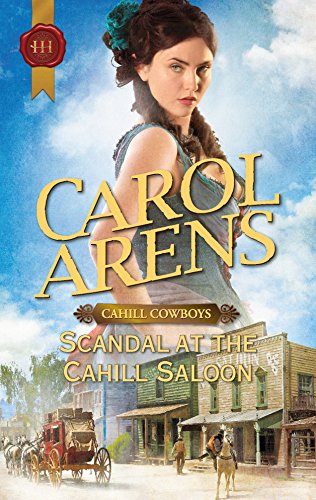 Book Cover Scandal at the Cahill Saloon