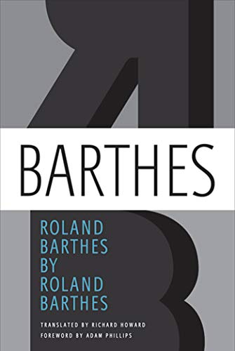 Book Cover Roland Barthes by Roland Barthes