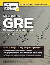 Book Cover Cracking the GRE Mathematics Subject Test, 4th Edition