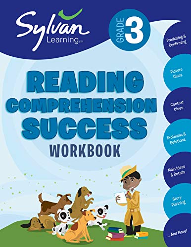 Book Cover 3rd Grade Reading Comprehension Success Workbook: Activities, Exercises, and Tips to Help Catch Up, Keep Up, and Get Ahead (Sylvan Language Arts Workbooks)