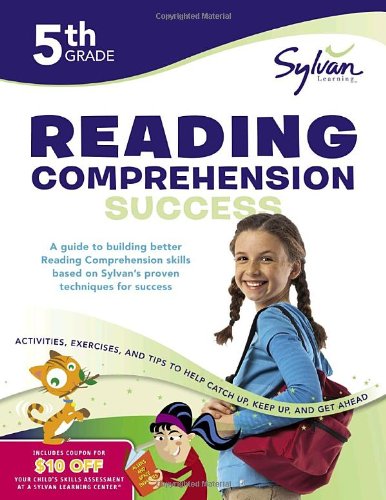 Book Cover Fifth Grade Reading Comprehension Success (Sylvan Workbooks) (Language Arts Workbooks)