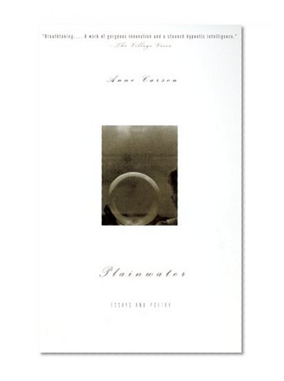 Book Cover Plainwater: Essays and Poetry