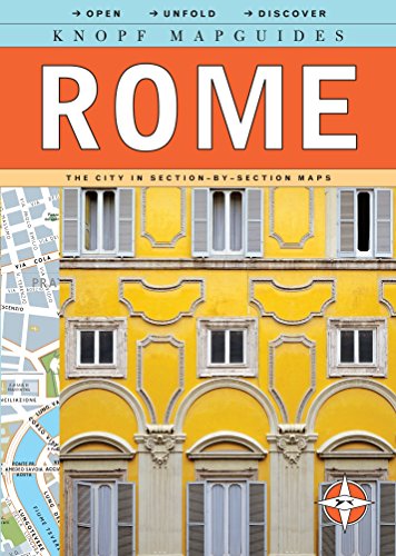 Book Cover Knopf Mapguides: Rome: The City in Section-by-Section Maps