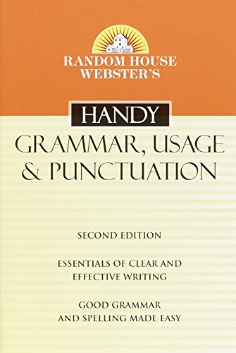 Book Cover Random House Webster's Handy Grammar, Usage, and Punctuation, Second Edition (Handy Reference)