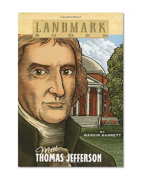 Book Cover Meet Thomas Jefferson (Landmark Books)