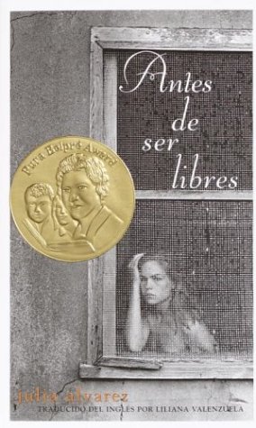 Book Cover Antes de ser libres (Spanish Edition)