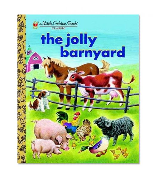 Book Cover The Jolly Barnyard (Little Golden Book)