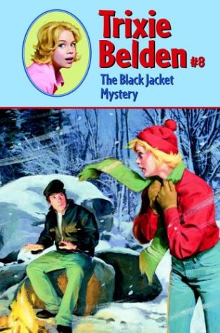 Book Cover The Black Jacket Mystery (Trixie Belden #8)