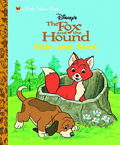 Book Cover The Fox and the Hound: Hide and Seek (Little Golden Book)