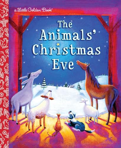 Book Cover The Animals' Christmas Eve (Little Golden Book)