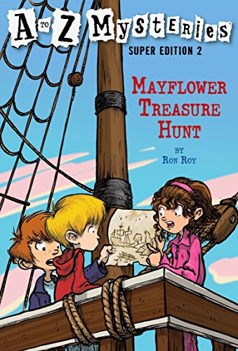 Book Cover Mayflower Treasure Hunt (A to Z Mysteries Super Edition, No. 2)