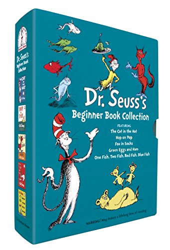 Book Cover Dr. Seuss's Beginner Book Collection (Cat in the Hat, One Fish Two Fish, Green Eggs and Ham, Hop on Pop, Fox in Socks)