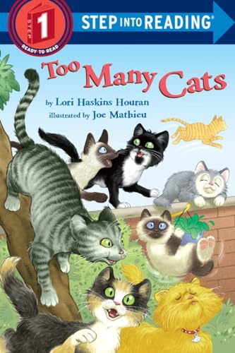 Book Cover Too Many Cats (Step into Reading)