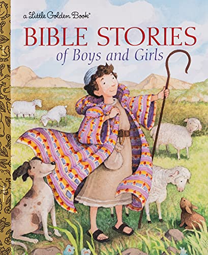 Book Cover Bible Stories of Boys and Girls (Little Golden Book)