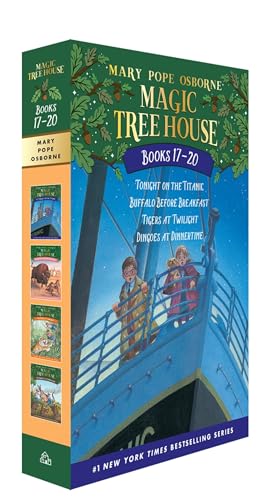 Book Cover Magic Tree House Books 17-20 Boxed Set: The Mystery of the Enchanted Dog (Magic Tree House (R))