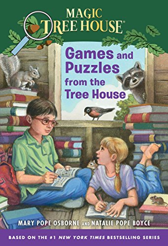 Book Cover Games and Puzzles from the Tree House: Over 200 Challenges! (Magic Tree House)