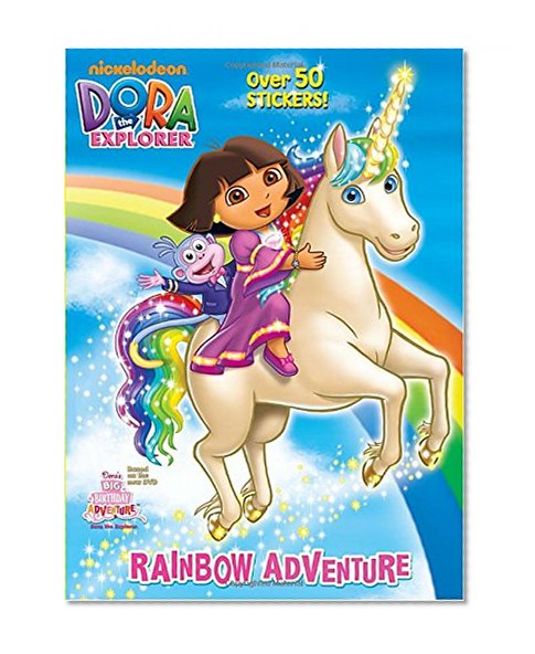 Rainbow Adventure (Dora the Explorer) (Super Color with Stickers)