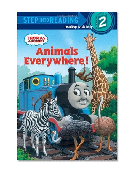 Book Cover Animals Everywhere! (Thomas & Friends) (Step into Reading)