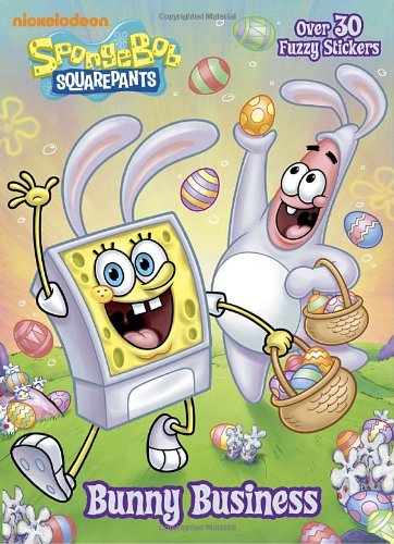 Spongebob Squarepants: Bunny Business (Color Plus Flocked Stickers)