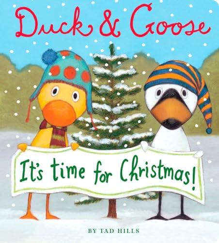 Book Cover Duck & Goose, It's Time for Christmas! (Oversized Board Book)
